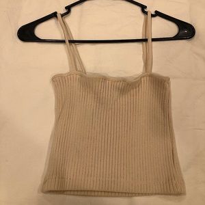Brandy Melville Champagne Tank Top